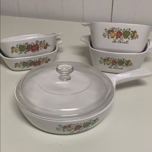 Vintage Corning Ware “The spice of life” set